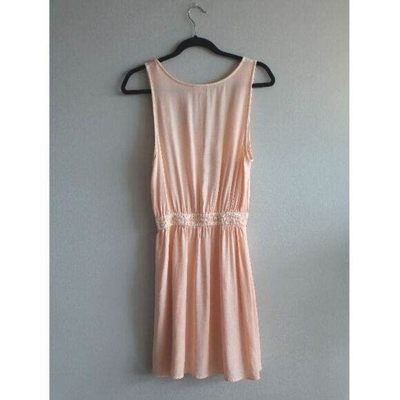 Talula  cinch dress in peach - Picture 2 of 3